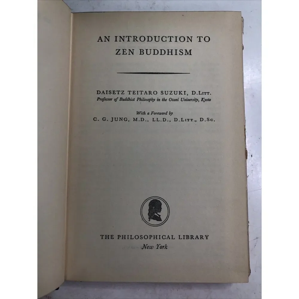 1949 HC DJ Introduction To Zen Buddhism by Daisetz Teitaro Suzuki Intro by Jung